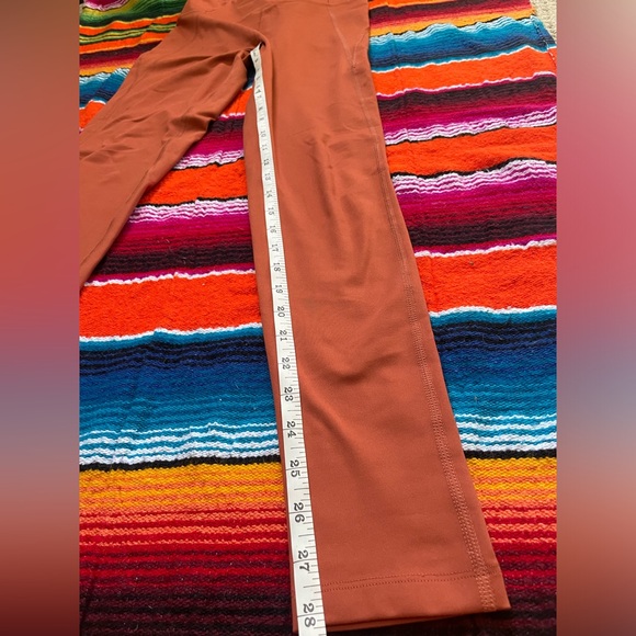 Girlfriend Collective High Rise Compressive Legging, in Orange, size S - Picture 3 of 8